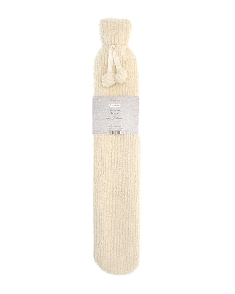 Super Soft , Jacquard Stripe Long Water Hot Water Bottles