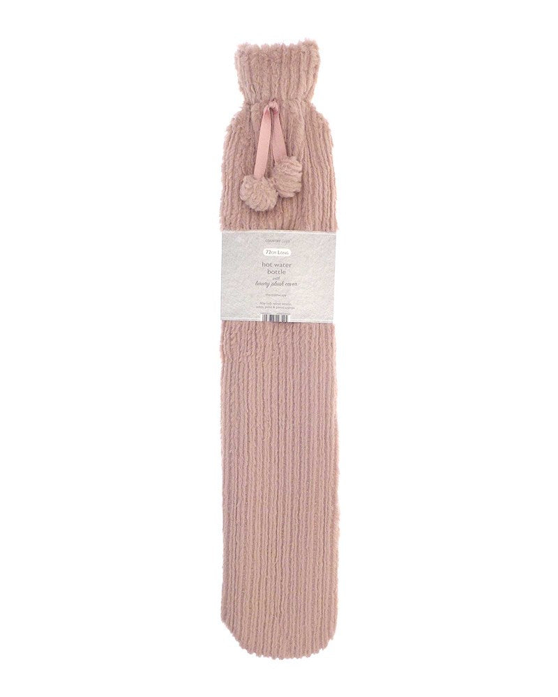 Super Soft , Jacquard Stripe Long Water Hot Water Bottles