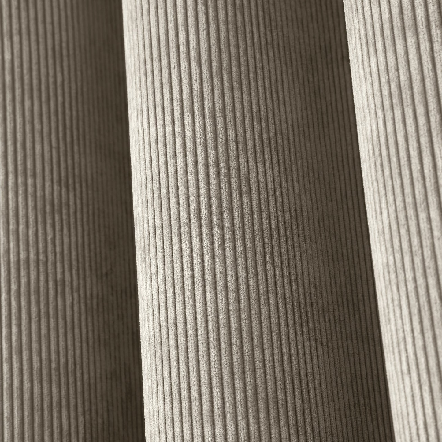 Kintyre Corded Ring Top Curtains, Natural SALE