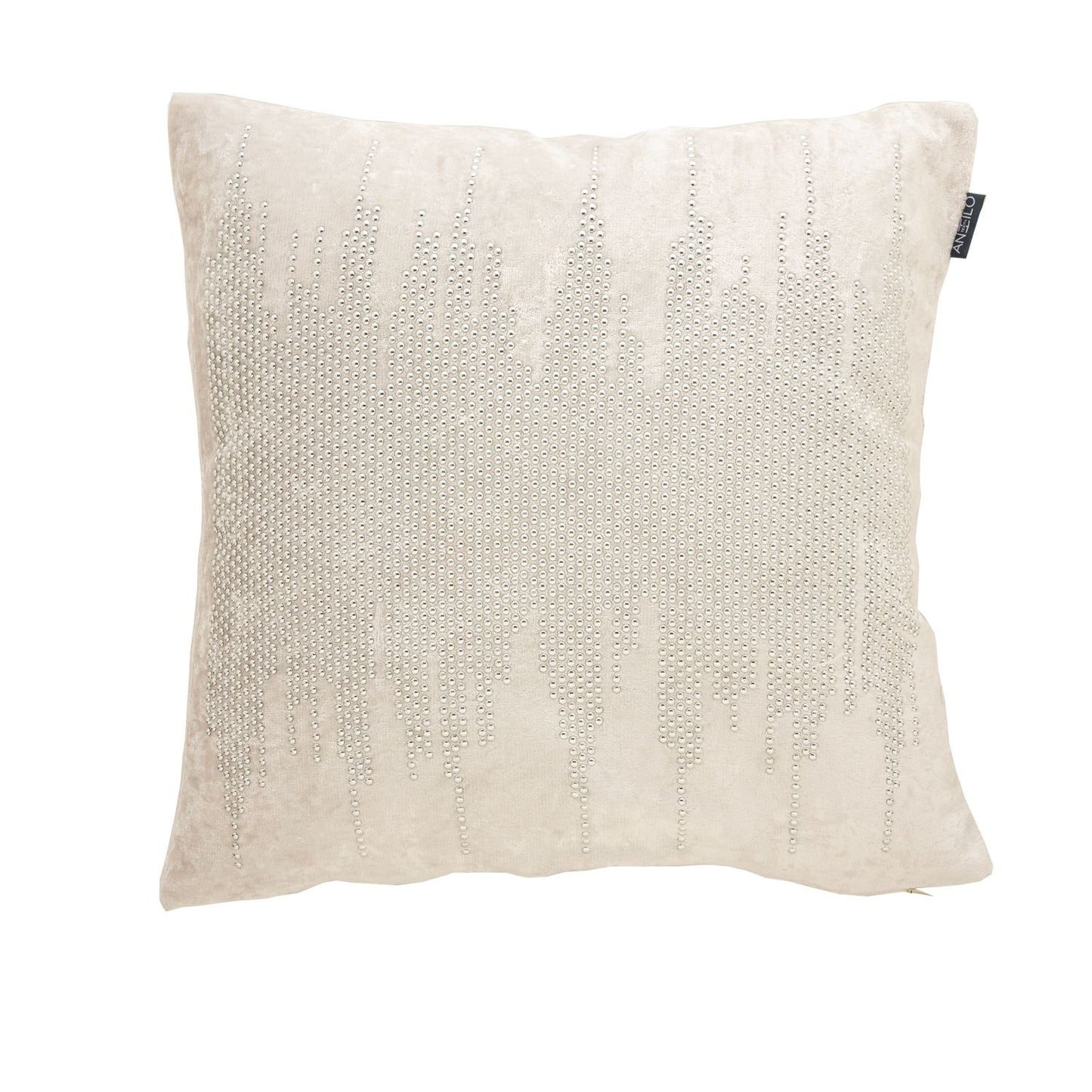 Luxury 21 Velvet Cushion, Silver