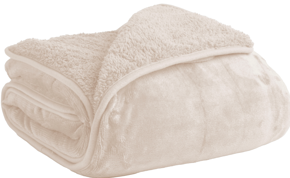 Value Supersoft Sherpa Fleece - Natural