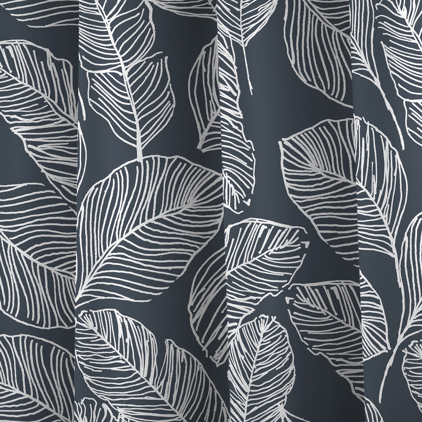 Mateus Ring Top Curtains, Navy- Final Reduction