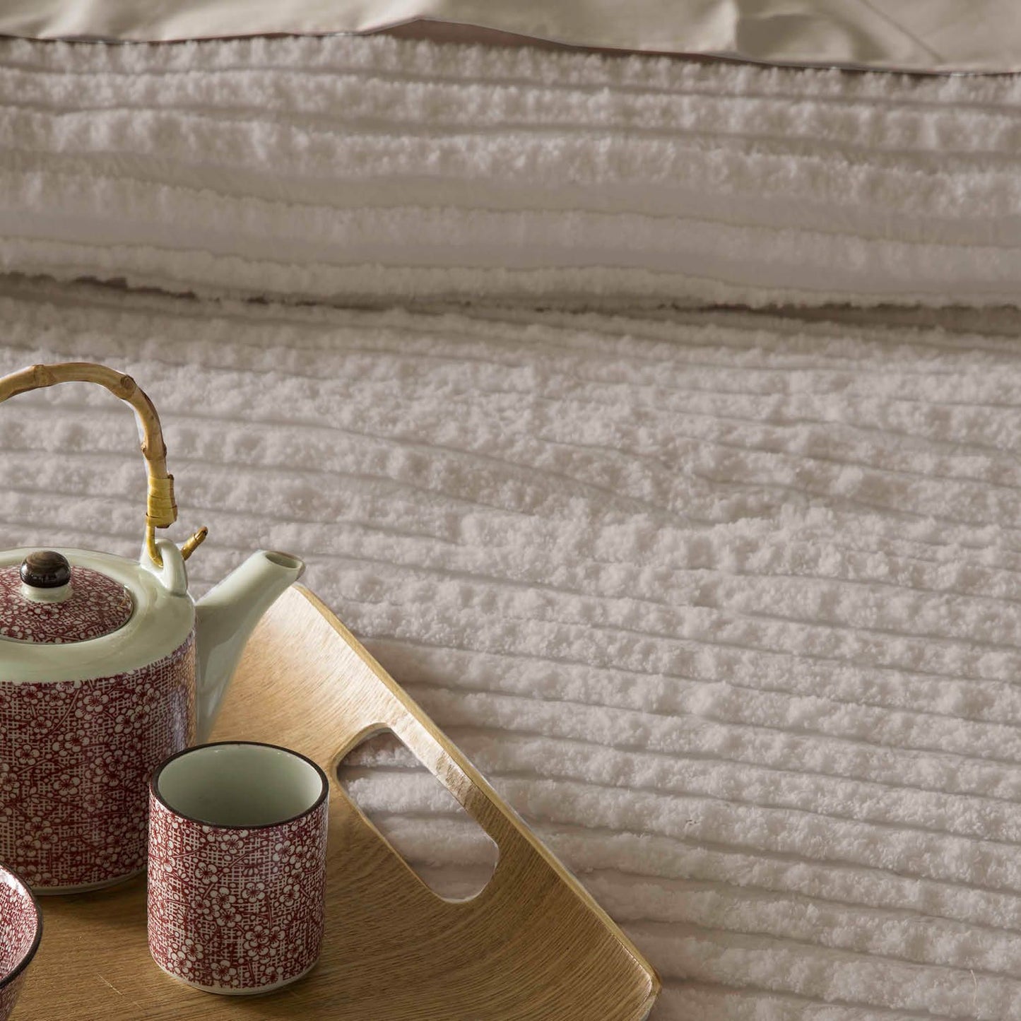 Mary Tufted Bedspreads,King , Super King & Emperor Beige SALE