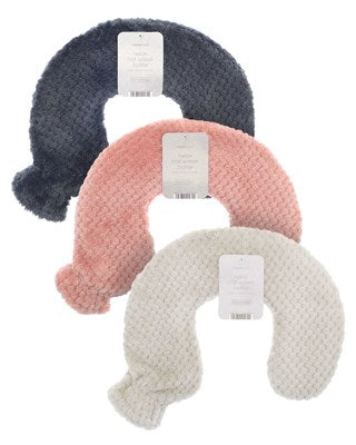 Neck Hot Water Bottles Assorted Colours
