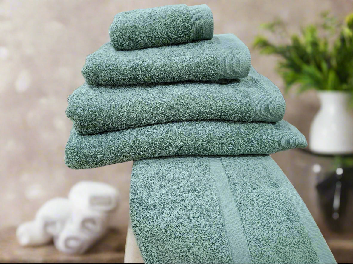 The Sanctuary Luxury Towel 500 GSM - Olive Green 45