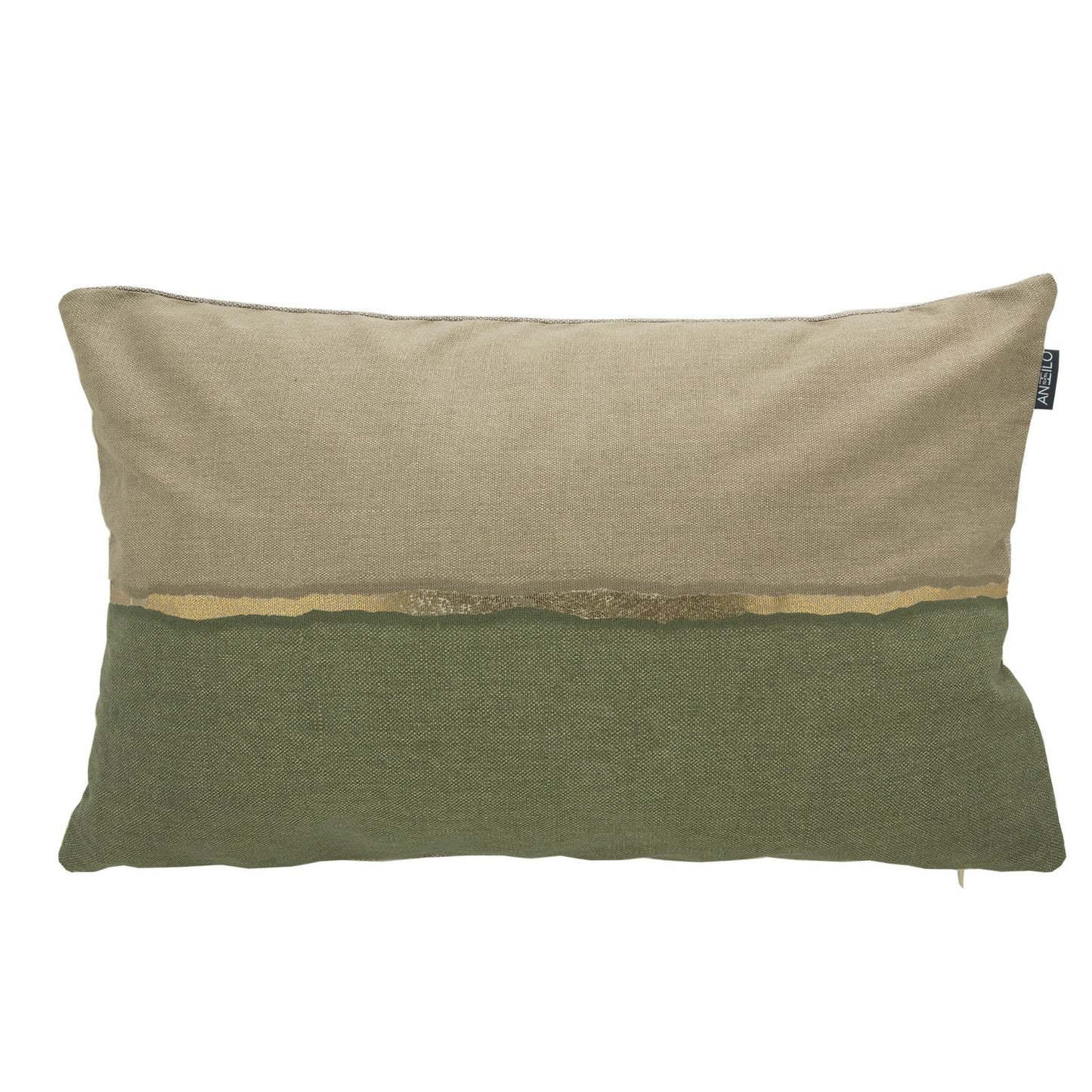 Abstract Stripe 37 Cushions, Green