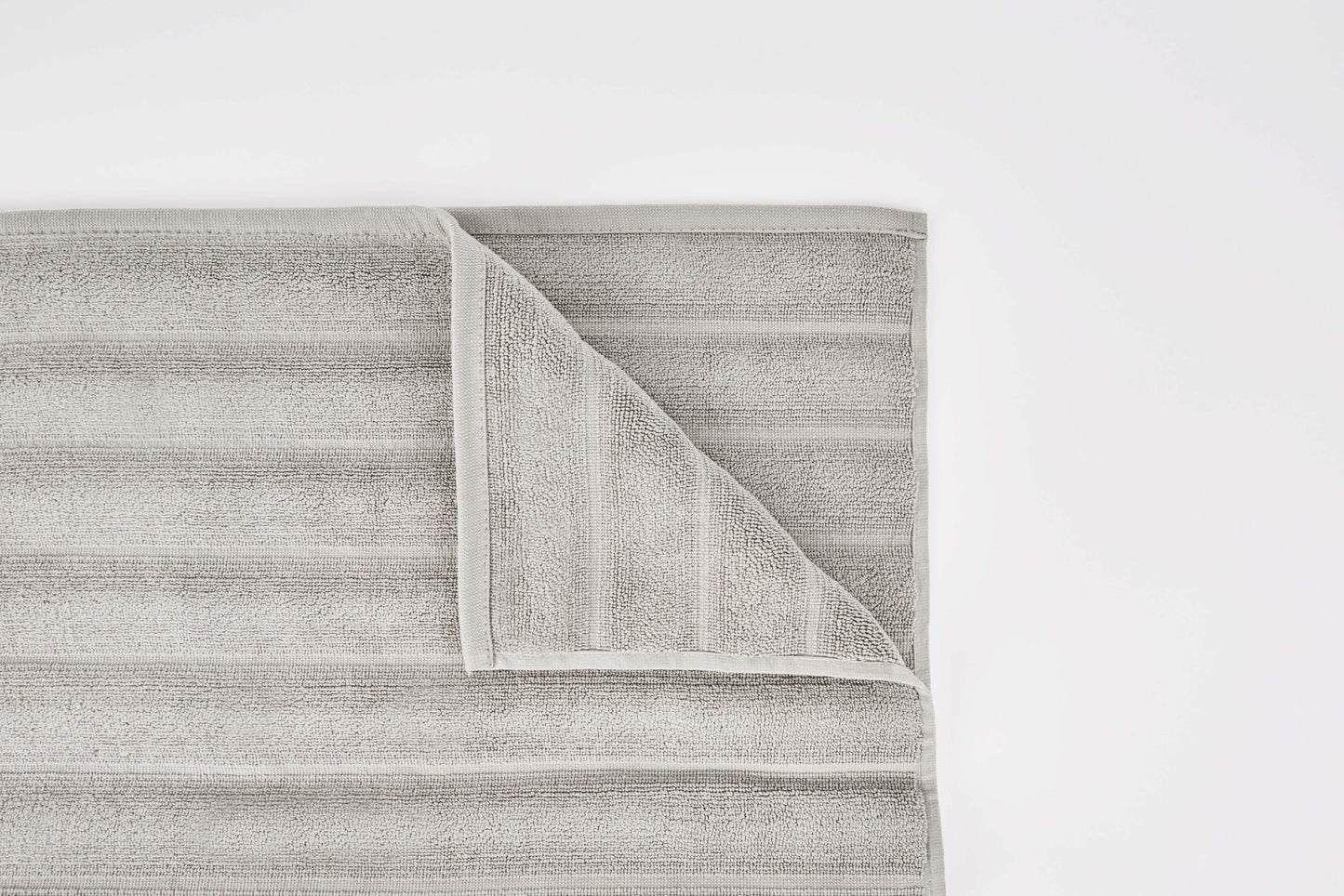 Cotton Caress 400 GSM 100% Cotton Towels, Grey Washable at 60 Degrees