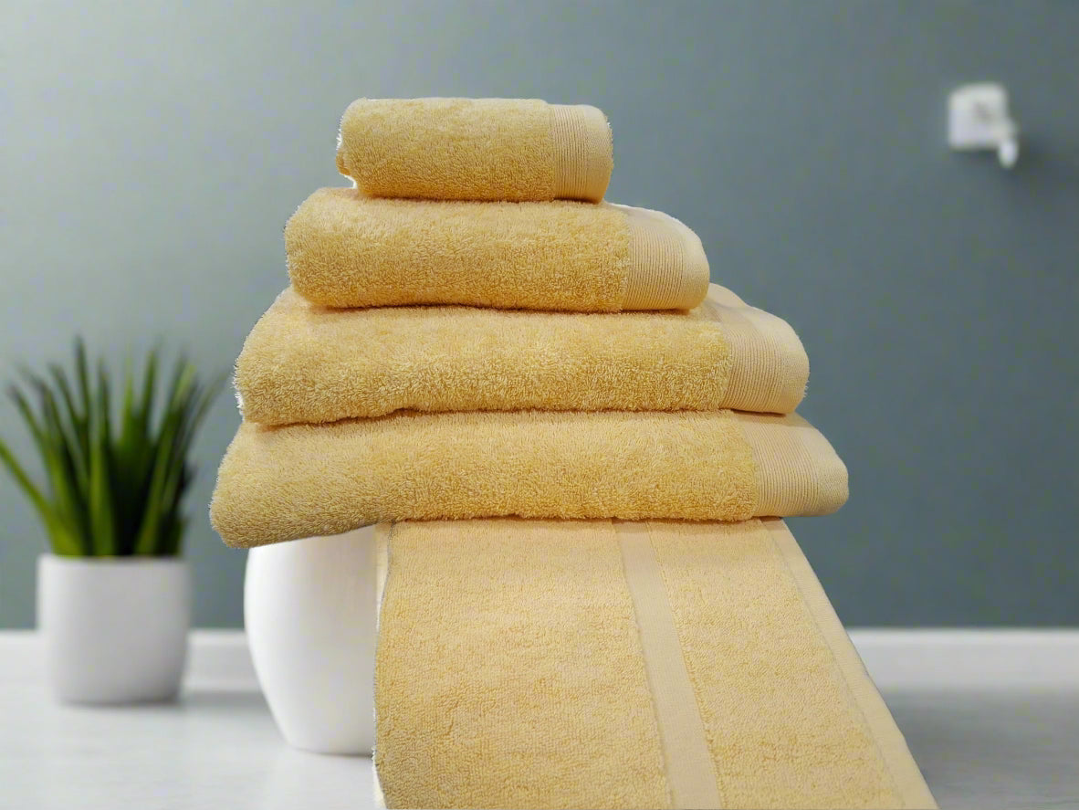 The Sanctuary Luxury Towel 500 GSM - Yellow 02 SALE