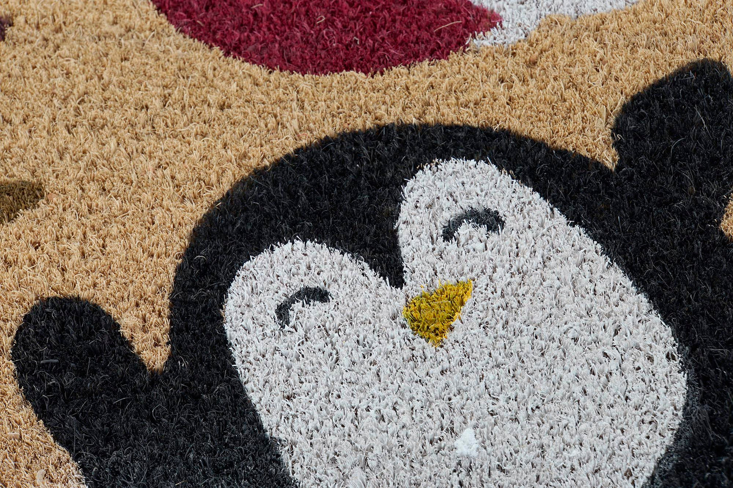 Santa & Friends Festive Coconut Door Mats, Assorted OFFER !