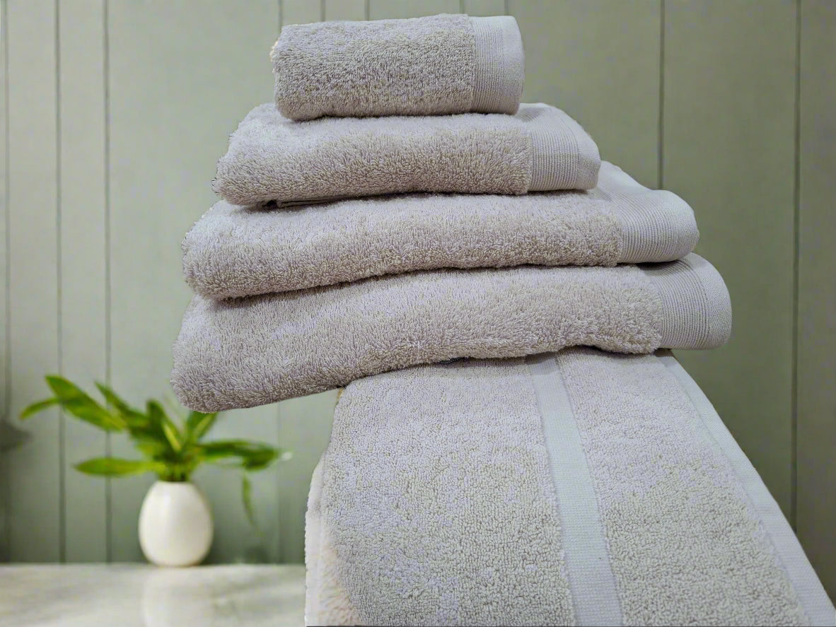 The Sanctuary Luxury Towel 500 GSM -Stone 6 SALE