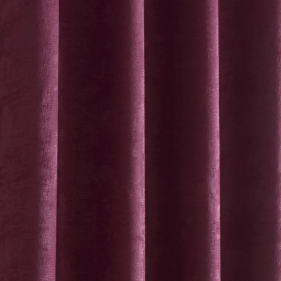 Stratus Ring Top Dim Out Curtains, Wine