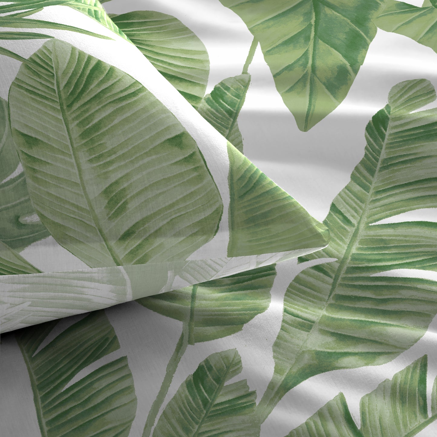 Hawaii Duvet Cover Set, Soft Green - NEW LOWER PRICE
