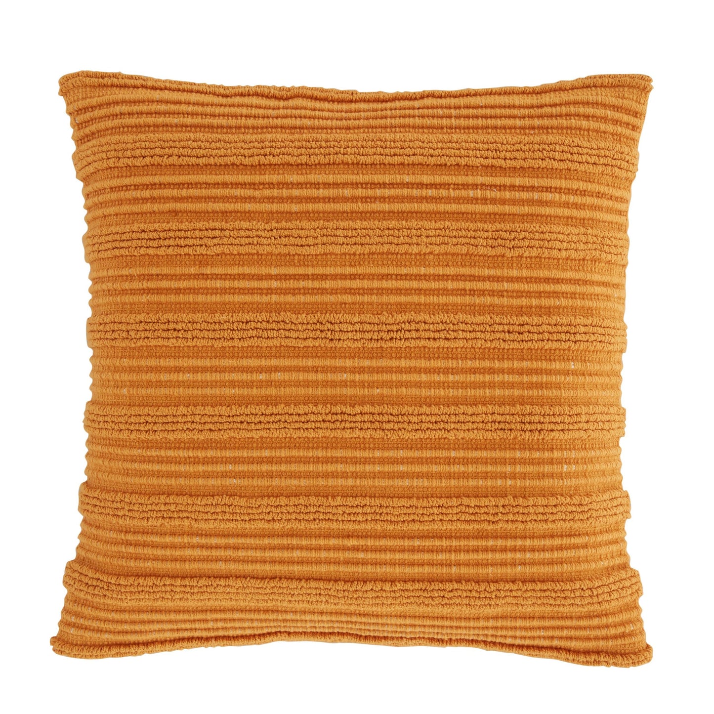 Tufted Stripe Cushions, Terracotta
