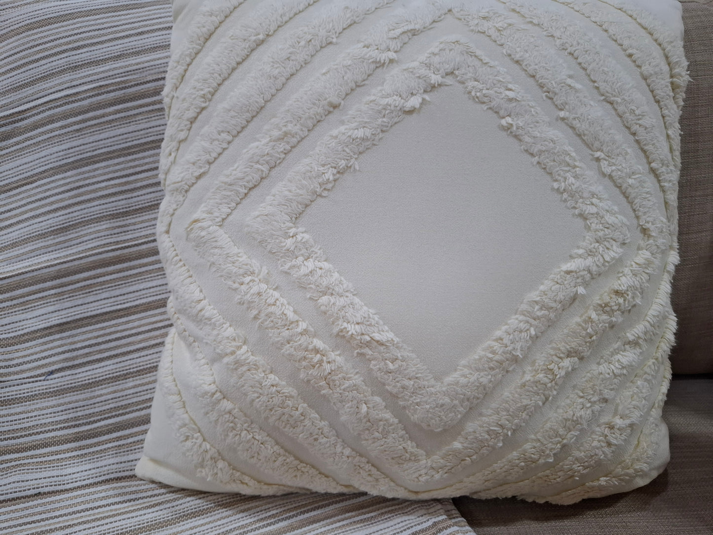 Tufted Diamond Cushion-SALE