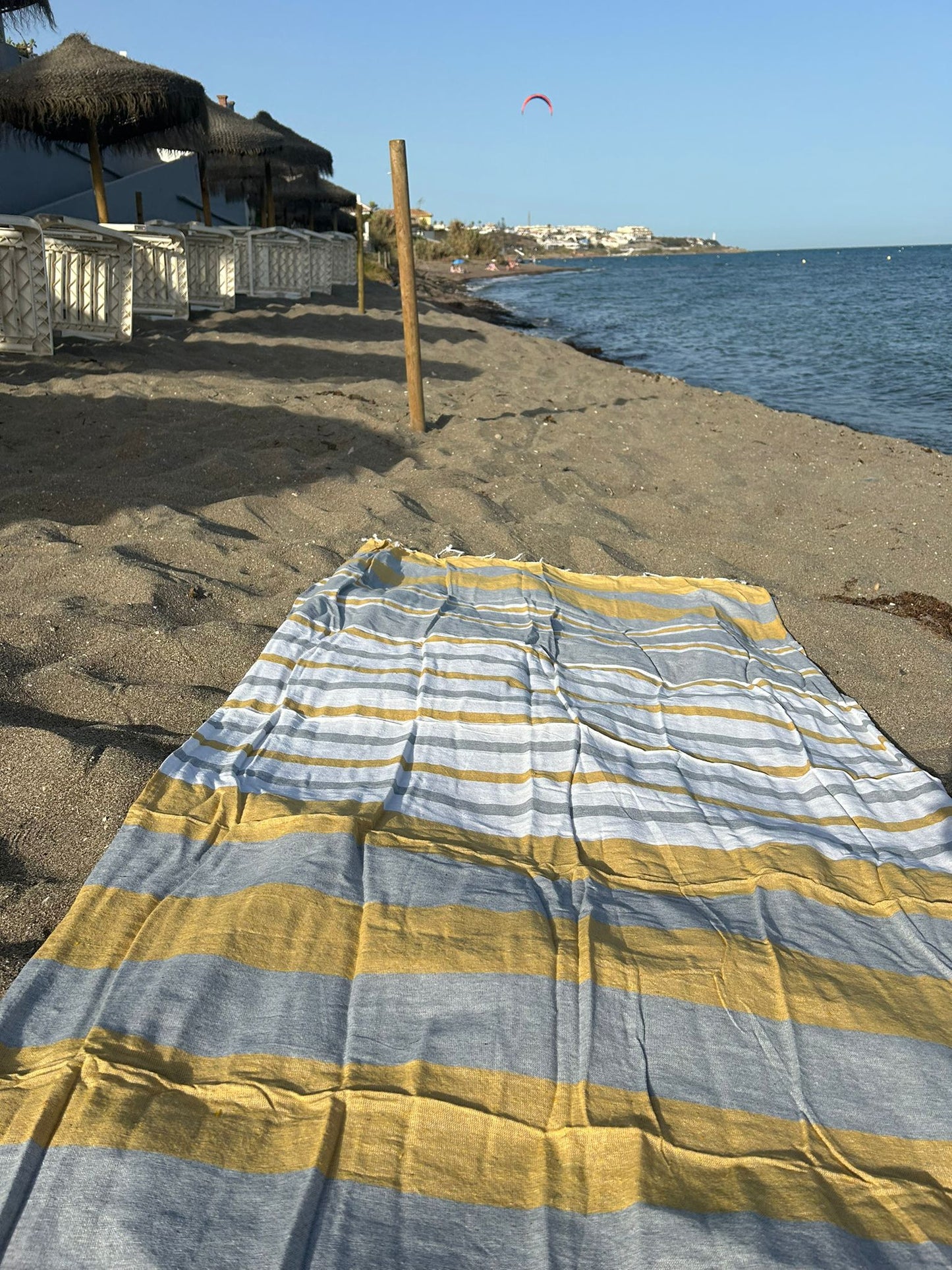 Cotton Rich Beach Blankets, Assorted Colours - Special Offer