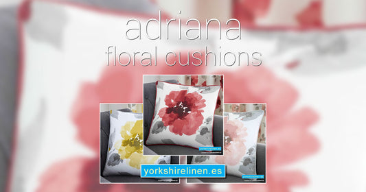 Adriana Floral Cushions Yorkshire Linen Warehouse Mijas Marbella Spain OG01