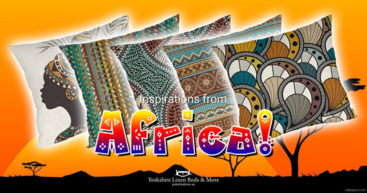 African Design Cushions from Yorkshire Linen Beds & More