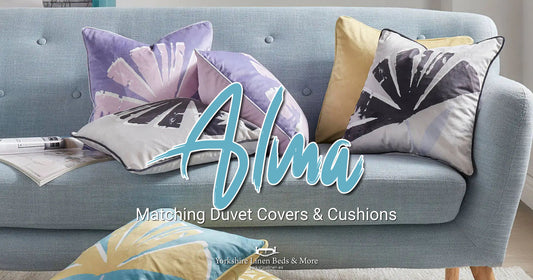 Alma Matching Duvet Covers & Cushions - Yorkshire Linen Beds & More