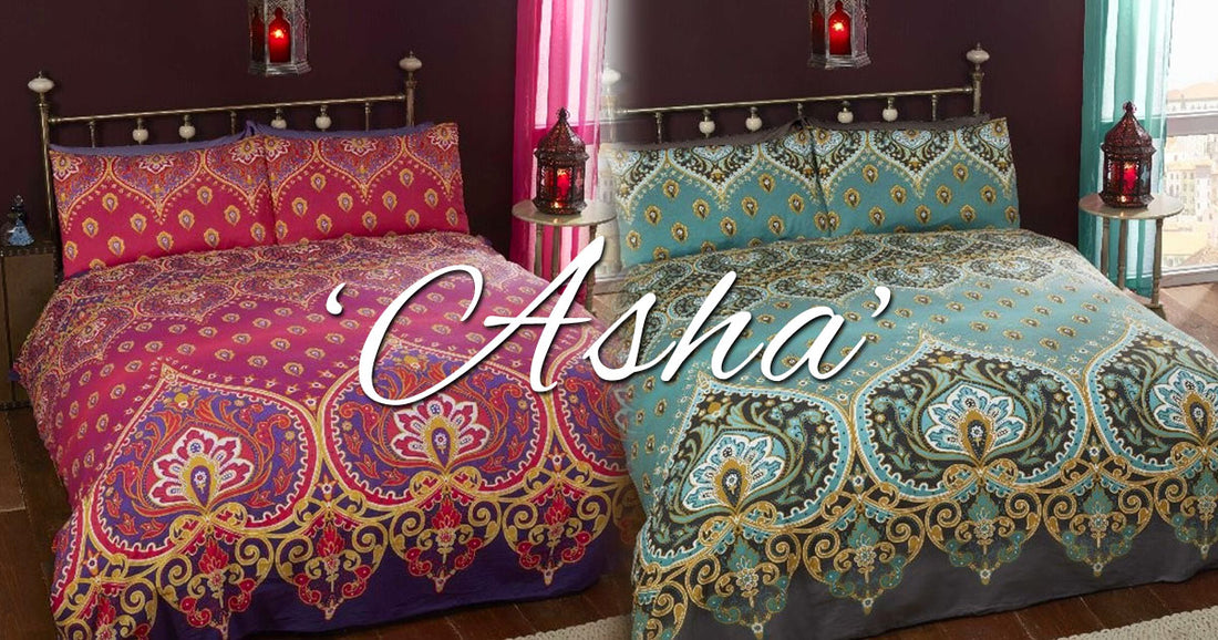Asha Geo Duvet Cover Set
