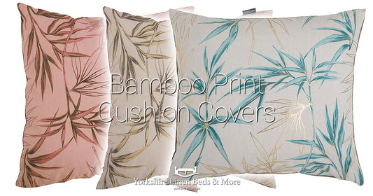 Bamboo Print Cushion Covers New for Autumn Winter 19