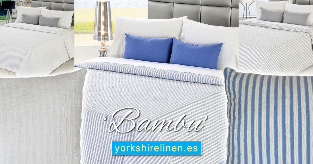 Bambu Lightweight Summer Bedspreads Cushions