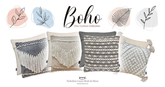 Boho Chic Cushion Collection - Cushions & Cushion Covers - Yorkshire Linen Beds & More