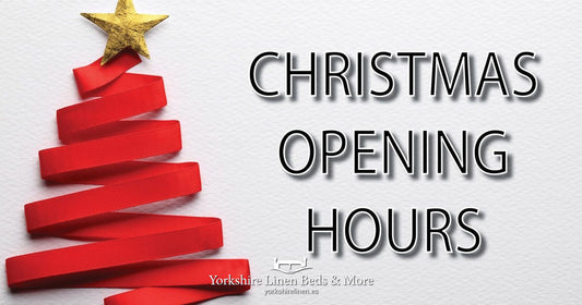Christmas Opening Hours & Deliveries