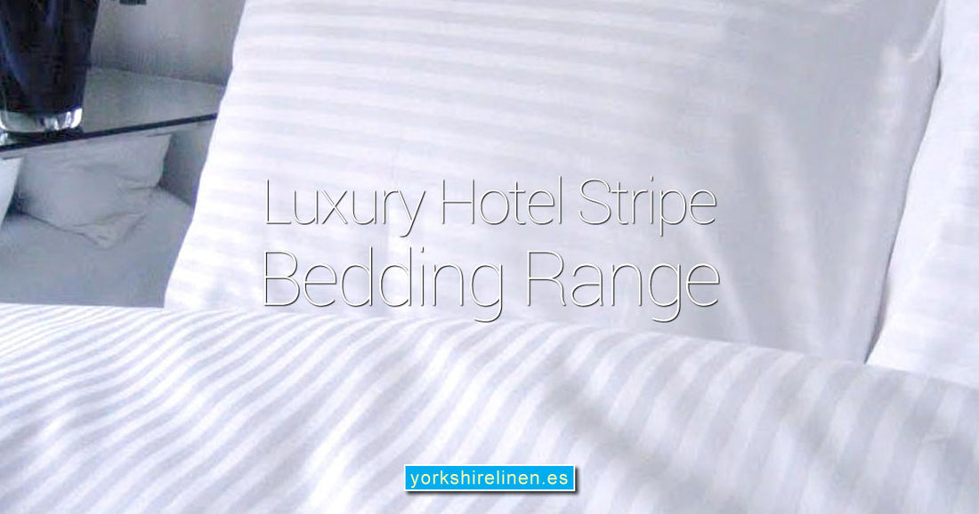 Luxury 220 Thread Count Sateen Stripe Extra Deep Bedding OG01