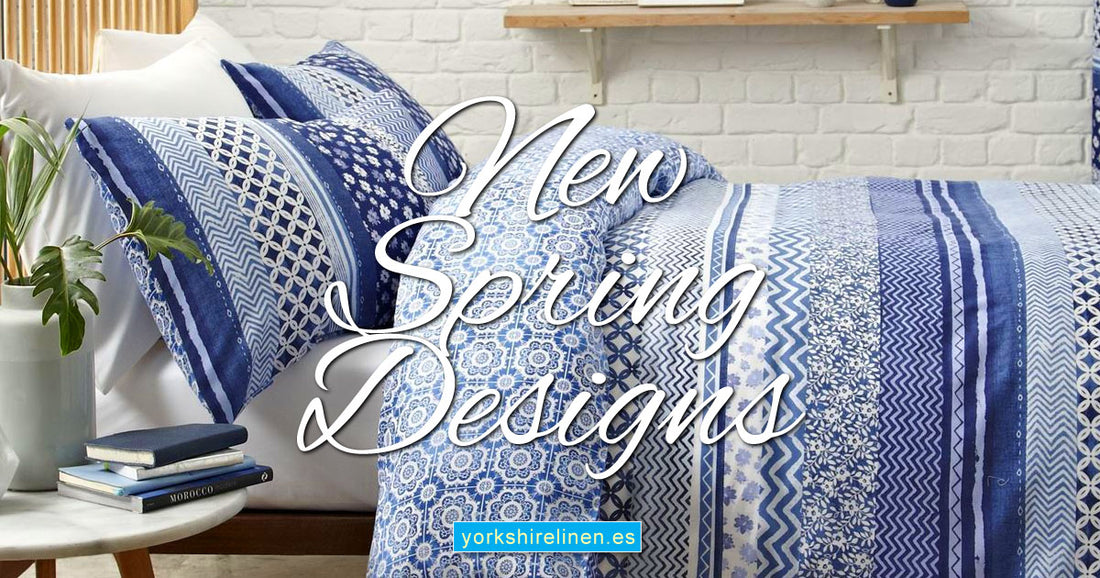 More New Spring Designs - Bedding from Yorkshire Linen, Mijas Costa & Marbella, spain