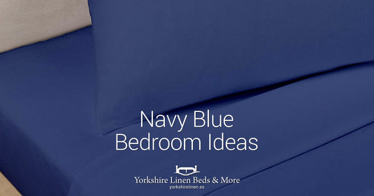 Navy Blue Bedroom Ideas - Yorkshire Linen Beds & More