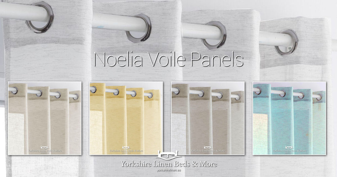 Noelia Voile Panels Yorkshire Linen Beds & More Mijas Costa Marbella OG01