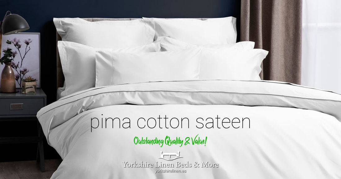 Pima Cotton Sateen 450TC Range - Yorkshire Linen Beds & More OG01