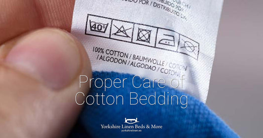 Proper Care of Cotton Bedding - Yorkshire Linen Beds & More
