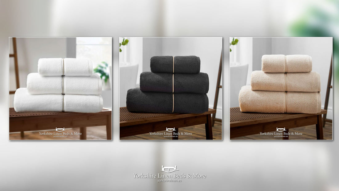 Satin Stitch 600 GSM Zero Twist Towel Collection - Where Spa Luxury Meets Everyday Life on the Costa del Sol