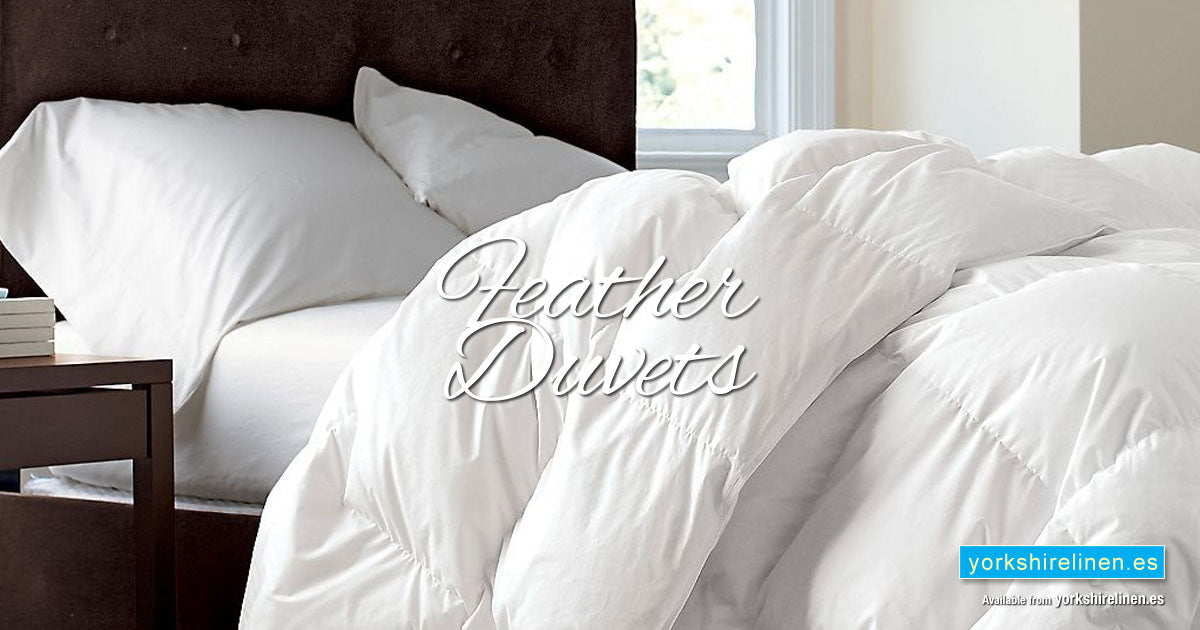 Feather Down Duvets from Yorkshire Linen Spain