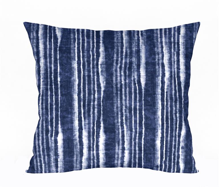 Tie-Dye Blue Outdoor Cushions