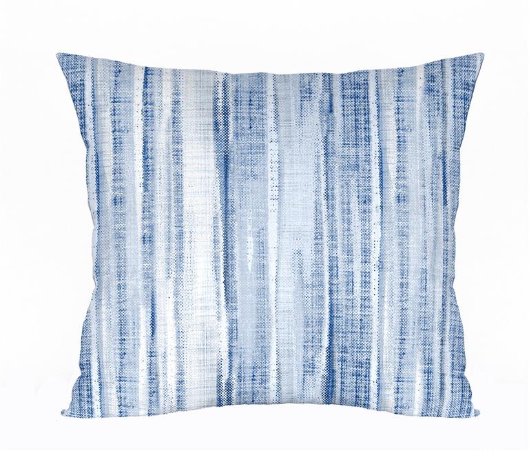 Blue Stripe Outdoor Cushions