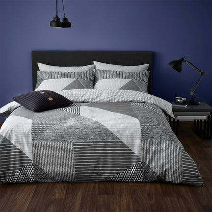 Larson Geo Duvet Sets Grey PRE-ORDER ARRIVING SOON !