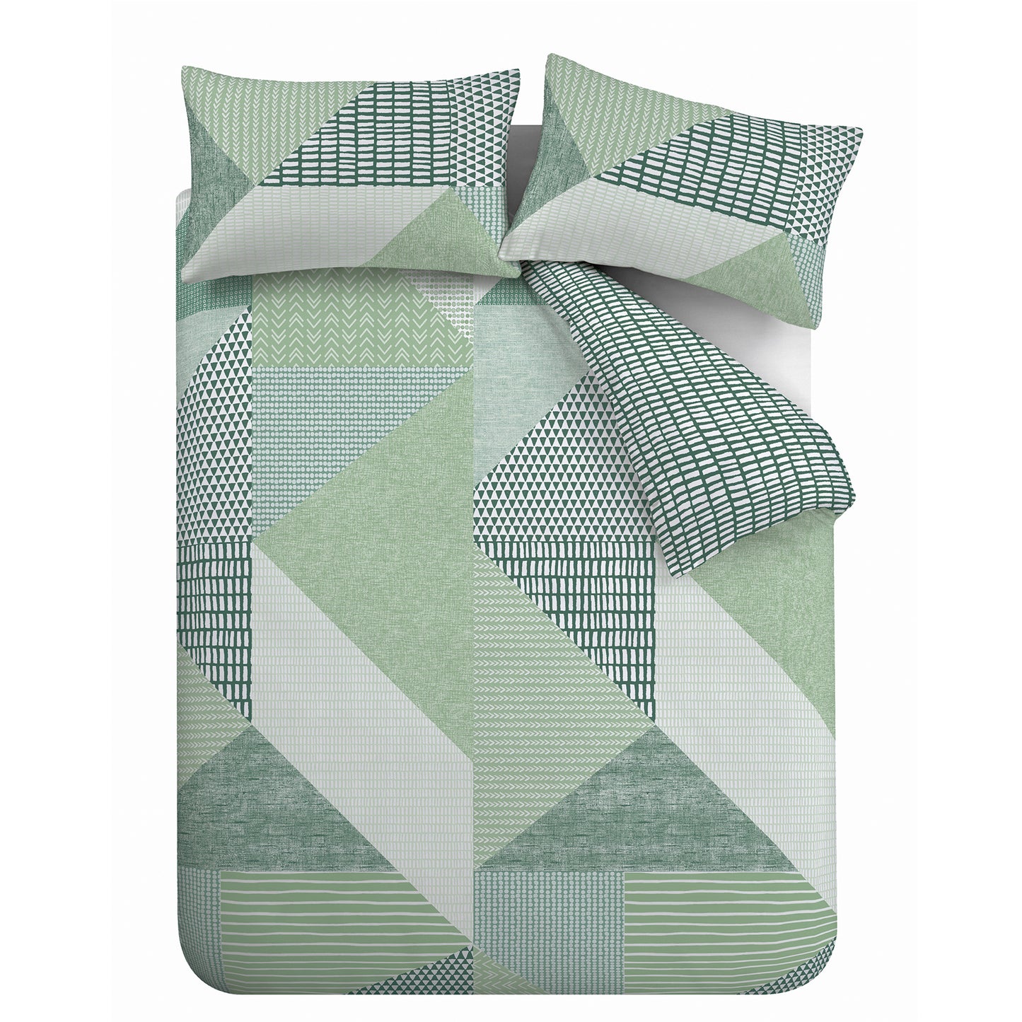 Larson Geo Duvet Sets Green PRE ORDER ARRIVING SOON !