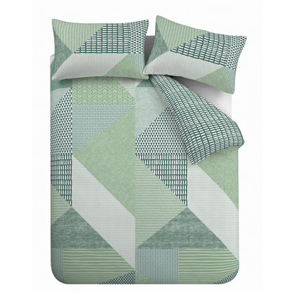 Larson Geo Duvet Sets Green PRE ORDER ARRIVING SOON !