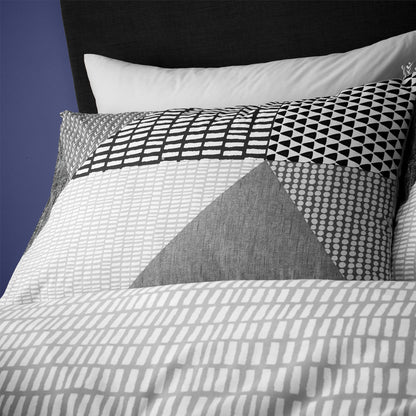 Larson Geo Duvet Sets Grey PRE-ORDER ARRIVING SOON !
