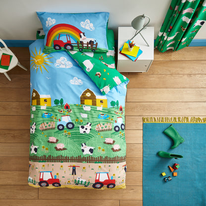 Farmyard Animals Reversible Duvet Sets