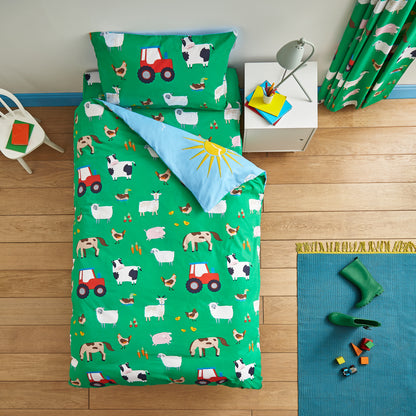 Farmyard Animals Reversible Duvet Sets