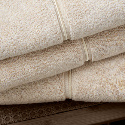 Satin Stitch 600 gsm Zero Twist Towels - Natural  PRE - ORDER LIMITED STOCK !