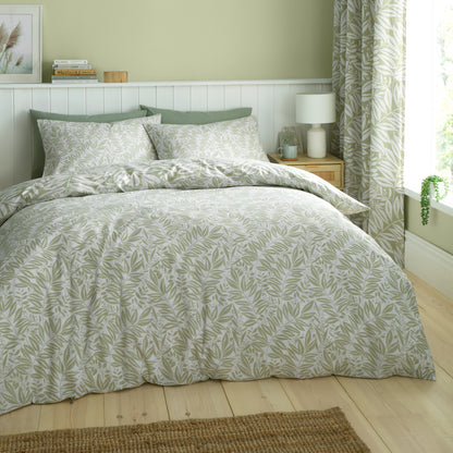 Sorrel Print Reversible Duvet Set - Green PRE-ORDER-ARRIVING SOON!