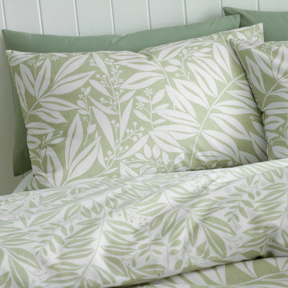 Sorrel Print Reversible Duvet Set - Green PRE-ORDER-ARRIVING SOON!