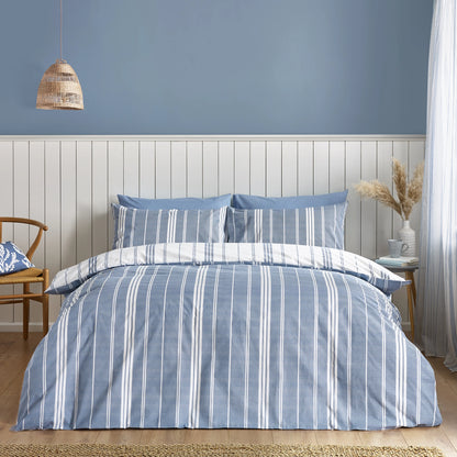 Harbour Stripe Duvet Sets by Catherine Lansfield