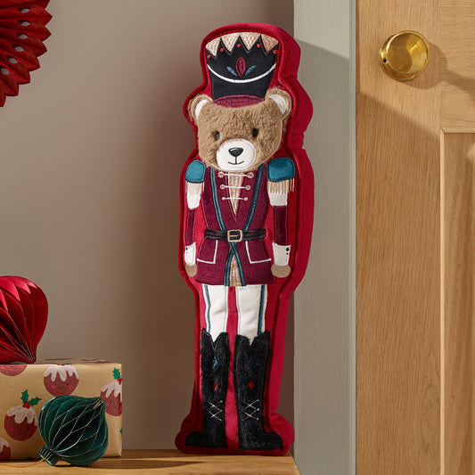 Nutcracker Bear Filled 3D Cushion PRE-ORDER ARRIVING SOON !