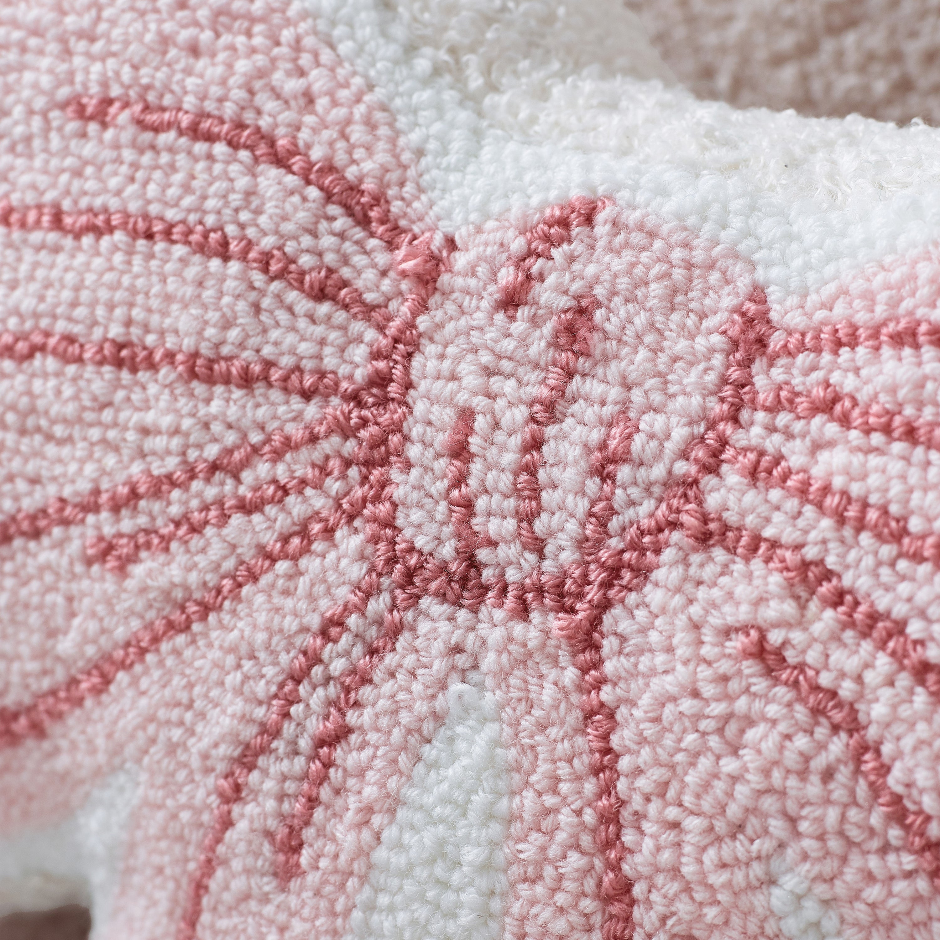 Pink Bow Filled Filled Cushion
