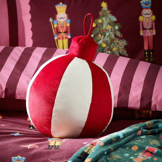 Christmas Bauble Filled 3D Cushion PRE-ORDER ARRIVING SOON !